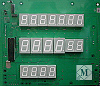 Модуль индикации МИ 17-00 (плата индикации 1/16К, 2/16 СДИ) старого обр.